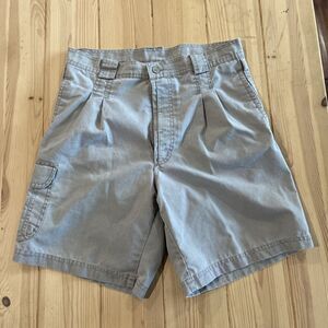Vintage South Bay Shorts Mens 30 Beige 7" Inseam 1980s Surf